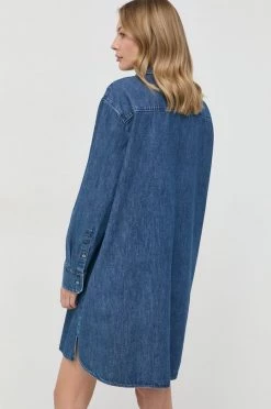 Γυναικεία Φορέματα Φόρεμα τζιν Weekend Max Mara ναυτικό μπλε, -Αξεσουάρ || Παπούτσια || Ρούχα Κατάστημα unnamed file 1854