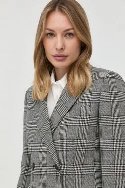 Γυναικεία Σακάκια Μαλλί μπουφάν Weekend Max Mara μαύρο, -Αξεσουάρ || Παπούτσια || Ρούχα Κατάστημα unnamed file 1891