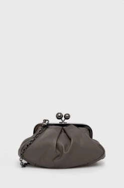 Γυναικεία Τσάντες χειρός Τσάντα συμπλέκτη Weekend Max Mara καφέ