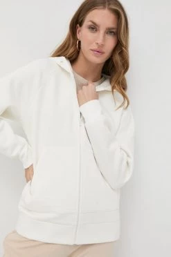 Γυναικεία Με φερμουάρ Μπλούζα Max Mara Leisure μπεζ,