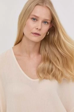 Γυναικεία Φορέματα Βαμβακερό φόρεμα Max Mara Leisure μπεζ, -Αξεσουάρ || Παπούτσια || Ρούχα Κατάστημα unnamed file 1937