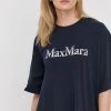 Γυναικεία Κοντομάνικο Μπλουζάκι Max Mara Leisure χρώμα: ναυτικό μπλε -Αξεσουάρ || Παπούτσια || Ρούχα Κατάστημα unnamed file 1956