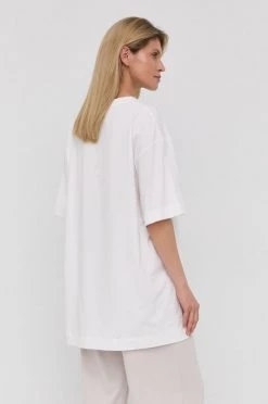 Γυναικεία Κοντομάνικο Μπλουζάκι Max Mara Leisure χρώμα: άσπρο -Αξεσουάρ || Παπούτσια || Ρούχα Κατάστημα unnamed file 1968