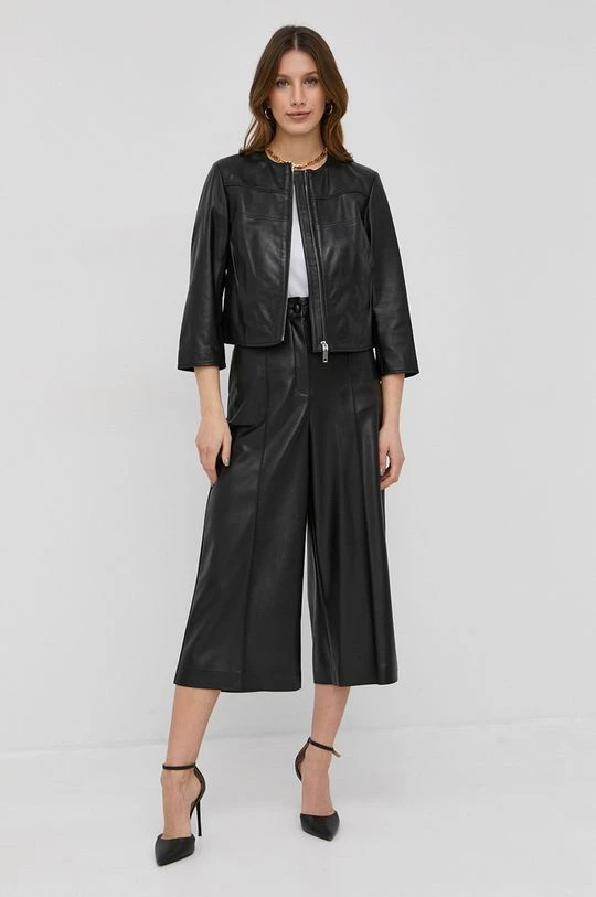 Γυναικεία Κοντά μπουφάν MAX&Co. - Δερμάτινο μπουφάν μαύρο 4 Γυναικεία Κοντά μπουφάν MAX&Co. - Δερμάτινο μπουφάν μαύρο - Image 2