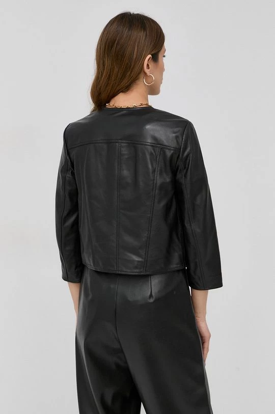 Γυναικεία Κοντά μπουφάν MAX&Co. - Δερμάτινο μπουφάν μαύρο 5 Γυναικεία Κοντά μπουφάν MAX&Co. - Δερμάτινο μπουφάν μαύρο - Image 3