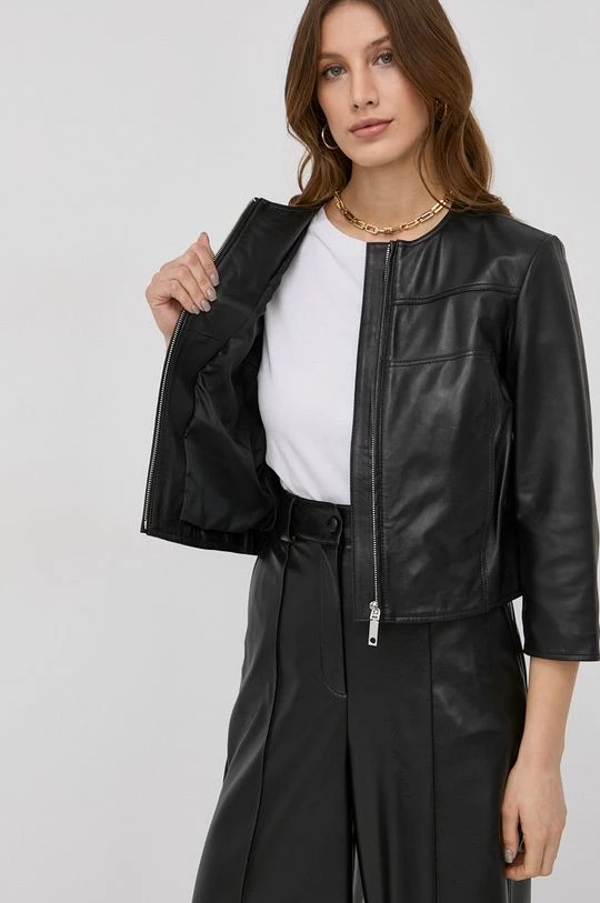 Γυναικεία Κοντά μπουφάν MAX&Co. - Δερμάτινο μπουφάν μαύρο 8 Γυναικεία Κοντά μπουφάν MAX&Co. - Δερμάτινο μπουφάν μαύρο - Image 6