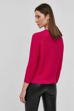 Γυναικεία Χωρίς φερμουάρ Βαμβακερό πουλόβερ Weekend Max Mara χρώμα: μοβ -Αξεσουάρ || Παπούτσια || Ρούχα Κατάστημα unnamed file 2058