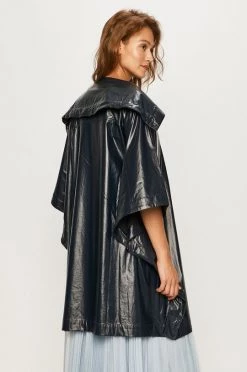 Γυναικεία Παλτά MAX&Co. - Αδιάβροχο παλτό σκούρο μπλε -Αξεσουάρ || Παπούτσια || Ρούχα Κατάστημα unnamed file 2107