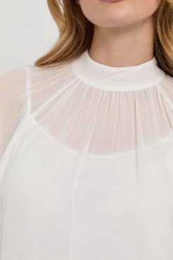 Γυναικεία Μπλούζες Μπλουζάκι MAX&Co. χρώμα: άσπρο -Αξεσουάρ || Παπούτσια || Ρούχα Κατάστημα unnamed file 2119