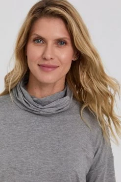 Γυναικεία Μακρυμάνικο Longsleeve Max Mara Leisure χρώμα: γκρι -Αξεσουάρ || Παπούτσια || Ρούχα Κατάστημα unnamed file 2124