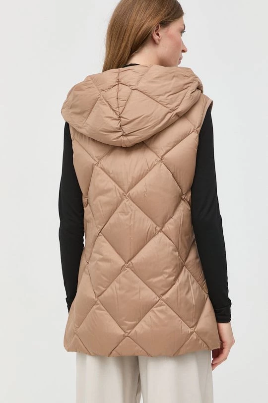 Γυναικεία Γιλέκα Αμάνικο από πούπουλα Weekend Max Mara χρώμα: καφέ 5 Γυναικεία Γιλέκα Αμάνικο από πούπουλα Weekend Max Mara χρώμα: καφέ - Image 3