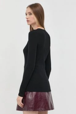 Γυναικεία Μακρυμάνικο Πουκάμισο μακρυμάνικο με μείγμα μαλλιού MAX&Co. μαύρο -Αξεσουάρ || Παπούτσια || Ρούχα Κατάστημα unnamed file 2200