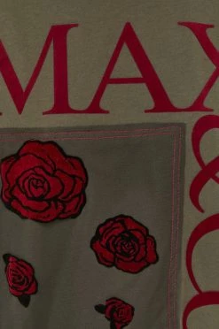 Γυναικεία Κοντομάνικο Βαμβακερό μπλουζάκι MAX&Co. πράσινο -Αξεσουάρ || Παπούτσια || Ρούχα Κατάστημα unnamed file 2207