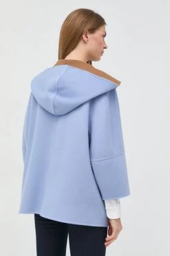 Γυναικεία Παλτά Μάλλινο παλτό διπλής όψης Weekend Max Mara μπεζ -Αξεσουάρ || Παπούτσια || Ρούχα Κατάστημα unnamed file 2224