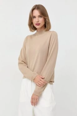 Γυναικεία Χωρίς φερμουάρ Μάλλινο πουλόβερ Max Mara Leisure χρώμα: μπεζ,