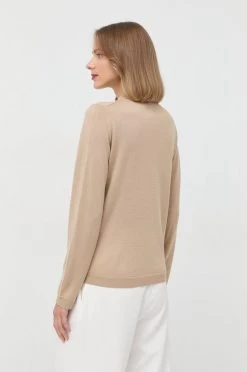 Γυναικεία Χωρίς φερμουάρ Μάλλινο πουλόβερ Max Mara Leisure χρώμα: μπεζ, -Αξεσουάρ || Παπούτσια || Ρούχα Κατάστημα unnamed file 2244