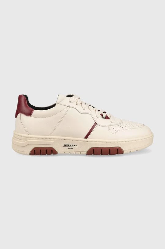 Γυναικεία Sneakers Δερμάτινα αθλητικά παπούτσια Weekend Max Mara κόκκινο 3 Γυναικεία Sneakers Δερμάτινα αθλητικά παπούτσια Weekend Max Mara κόκκινο