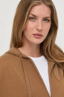 Γυναικεία Με φερμουάρ Ζακέτα με μείγμα κασμίρ Max Mara Leisure χρώμα: καφέ, 10 Γυναικεία Με φερμουάρ Ζακέτα με μείγμα κασμίρ Max Mara Leisure χρώμα: καφέ, -Αξεσουάρ || Παπούτσια || Ρούχα Κατάστημα unnamed file 2288