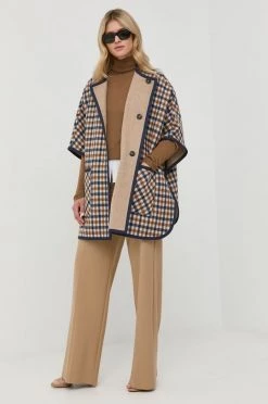 Γυναικεία Παλτά Μάλλινο παλτό διπλής όψης Weekend Max Mara πολύχρωμο -Αξεσουάρ || Παπούτσια || Ρούχα Κατάστημα unnamed file 2309