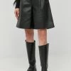 Γυναικεία Σορτς Δερμάτινα σορτς Weekend Max Mara μαύρο, -Αξεσουάρ || Παπούτσια || Ρούχα Κατάστημα unnamed file 2313