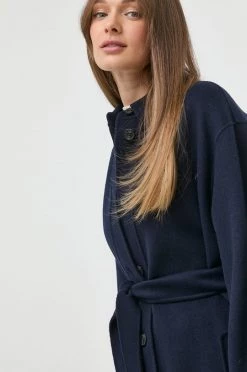 Γυναικεία Παλτά Μάλλινο παλτό Weekend Max Mara ναυτικό μπλε, -Αξεσουάρ || Παπούτσια || Ρούχα Κατάστημα unnamed file 2357