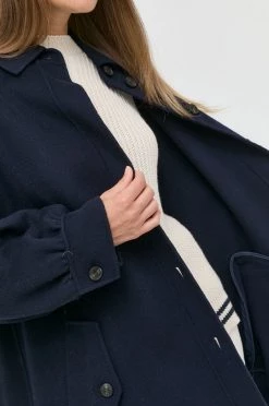 Γυναικεία Παλτά Μάλλινο παλτό Weekend Max Mara ναυτικό μπλε, -Αξεσουάρ || Παπούτσια || Ρούχα Κατάστημα unnamed file 2359