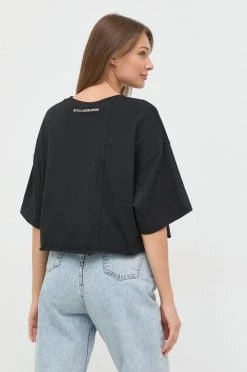 Γυναικεία Κοντομάνικο Βαμβακερό μπλουζάκι MAX&Co. μαύρο -Αξεσουάρ || Παπούτσια || Ρούχα Κατάστημα unnamed file 2362