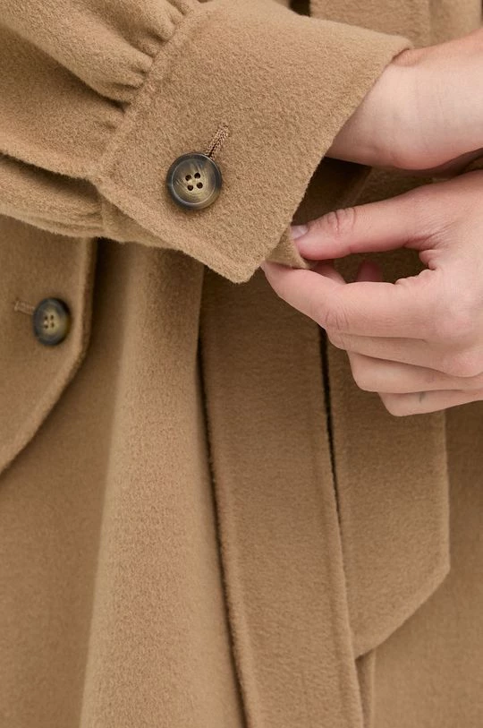 Γυναικεία Παλτά Μάλλινο παλτό Weekend Max Mara καφέ, 7 Γυναικεία Παλτά Μάλλινο παλτό Weekend Max Mara καφέ, - Image 5