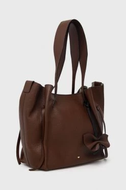 Γυναικεία Τσάντες Shopper και Tote Δερμάτινη τσάντα Weekend Max Mara καφέ -Αξεσουάρ || Παπούτσια || Ρούχα Κατάστημα unnamed file 2463