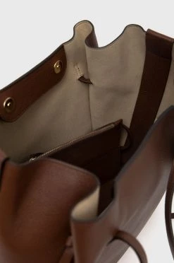 Γυναικεία Τσάντες Shopper και Tote Δερμάτινη τσάντα Weekend Max Mara καφέ -Αξεσουάρ || Παπούτσια || Ρούχα Κατάστημα unnamed file 2465