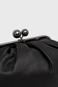 Γυναικεία Τσάντες χειρός Δερμάτινη τσάντα συμπλέκτη Weekend Max Mara μαύρο -Αξεσουάρ || Παπούτσια || Ρούχα Κατάστημα unnamed file 2469