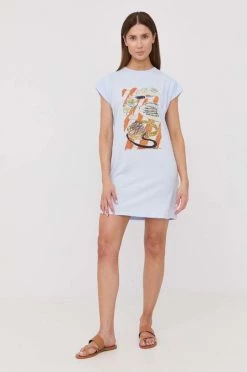 Γυναικεία Φορέματα Βαμβακερό φόρεμα MAX&Co. ροζ