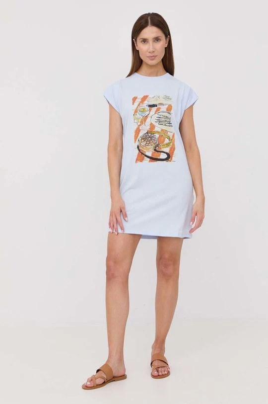 Γυναικεία Φορέματα Βαμβακερό φόρεμα MAX&Co. ροζ 3 Γυναικεία Φορέματα Βαμβακερό φόρεμα MAX&Co. ροζ