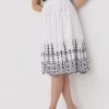 Γυναικεία Φούστες Βαμβακερή φούστα MAX&Co. άσπρο,