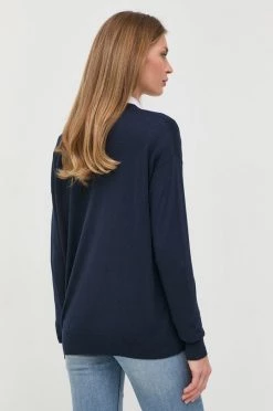 Γυναικεία Χωρίς φερμουάρ Μεταξωτό πουλόβερ Weekend Max Mara ναυτικό μπλε, -Αξεσουάρ || Παπούτσια || Ρούχα Κατάστημα unnamed file 252