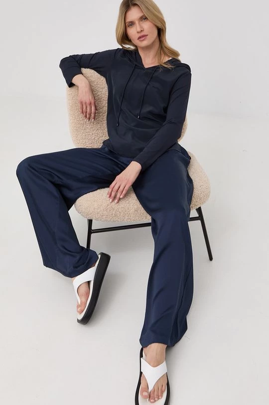 Γυναικεία Χωρίς φερμουάρ Μπλούζα Max Mara Leisure χρώμα: ναυτικό μπλε, 3 Γυναικεία Χωρίς φερμουάρ Μπλούζα Max Mara Leisure χρώμα: ναυτικό μπλε,