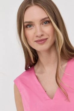 Γυναικεία Μπλούζες Μπλουζάκι Weekend Max Mara χρώμα: ροζ -Αξεσουάρ || Παπούτσια || Ρούχα Κατάστημα unnamed file 2535