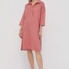 Γυναικεία Φορέματα Λινό φόρεμα Max Mara Leisure ροζ,