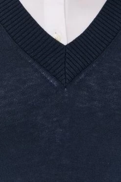 Γυναικεία Χωρίς φερμουάρ Μεταξωτό πουλόβερ Weekend Max Mara ναυτικό μπλε, -Αξεσουάρ || Παπούτσια || Ρούχα Κατάστημα unnamed file 254