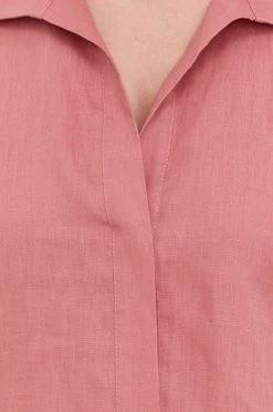 Γυναικεία Φορέματα Λινό φόρεμα Max Mara Leisure ροζ, -Αξεσουάρ || Παπούτσια || Ρούχα Κατάστημα unnamed file 2541