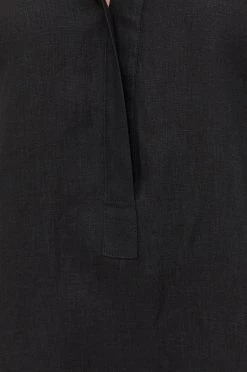 Γυναικεία Φορέματα Λινό φόρεμα Max Mara Leisure μαύρο, -Αξεσουάρ || Παπούτσια || Ρούχα Κατάστημα unnamed file 2546