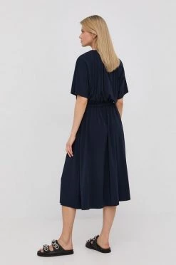 Γυναικεία Φορέματα Φόρεμα Max Mara Leisure ναυτικό μπλε, -Αξεσουάρ || Παπούτσια || Ρούχα Κατάστημα unnamed file 2569