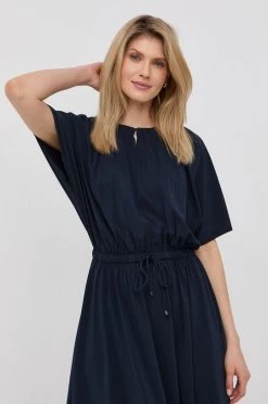 Γυναικεία Φορέματα Φόρεμα Max Mara Leisure ναυτικό μπλε, -Αξεσουάρ || Παπούτσια || Ρούχα Κατάστημα unnamed file 2570