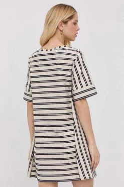 Γυναικεία Φορέματα Βαμβακερό φόρεμα MAX&Co. μπεζ, -Αξεσουάρ || Παπούτσια || Ρούχα Κατάστημα unnamed file 2589