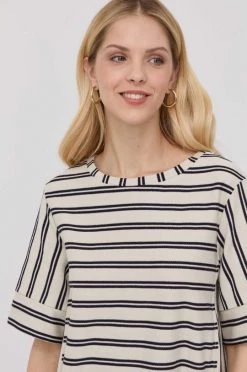 Γυναικεία Φορέματα Βαμβακερό φόρεμα MAX&Co. μπεζ, -Αξεσουάρ || Παπούτσια || Ρούχα Κατάστημα unnamed file 2590