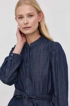 Γυναικεία Φορέματα Βαμβακερό φόρεμα MAX&Co. ναυτικό μπλε, -Αξεσουάρ || Παπούτσια || Ρούχα Κατάστημα unnamed file 2600