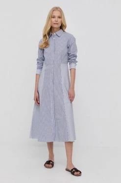 Γυναικεία Φορέματα Βαμβακερό φόρεμα MAX&Co. μπλε