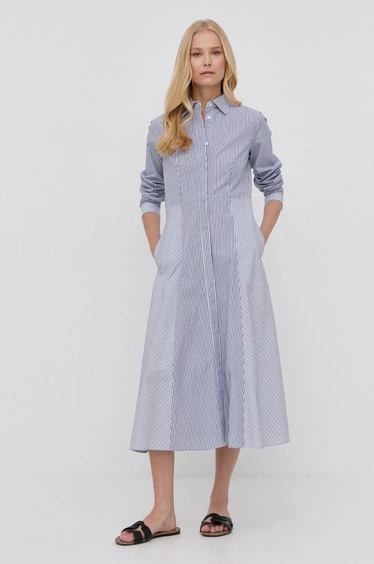 Γυναικεία Φορέματα Βαμβακερό φόρεμα MAX&Co. μπλε 4 Γυναικεία Φορέματα Βαμβακερό φόρεμα MAX&Co. μπλε - Image 2