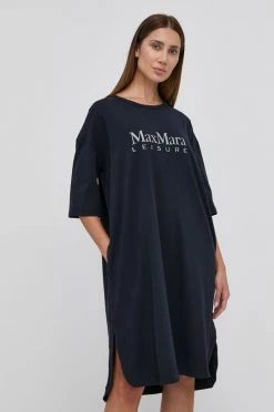 Γυναικεία Φορέματα Max Mara Leisure - Φόρεμα σκούρο μπλε