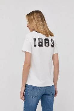 Γυναικεία Κοντομάνικο Βαμβακερό μπλουζάκι Weekend Max Mara άσπρο -Αξεσουάρ || Παπούτσια || Ρούχα Κατάστημα unnamed file 2683